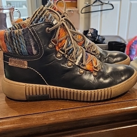 JOSEF SEIBEL Maren 06 Boots In Black Sz 39 - Picture 2 of 9